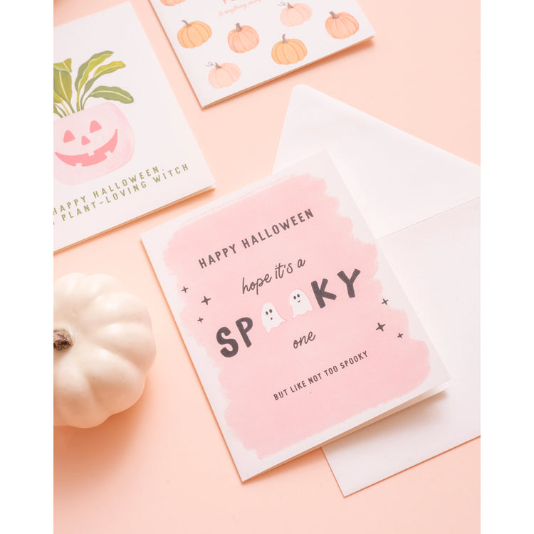 Not Too Spooky Halloween Greeting Card