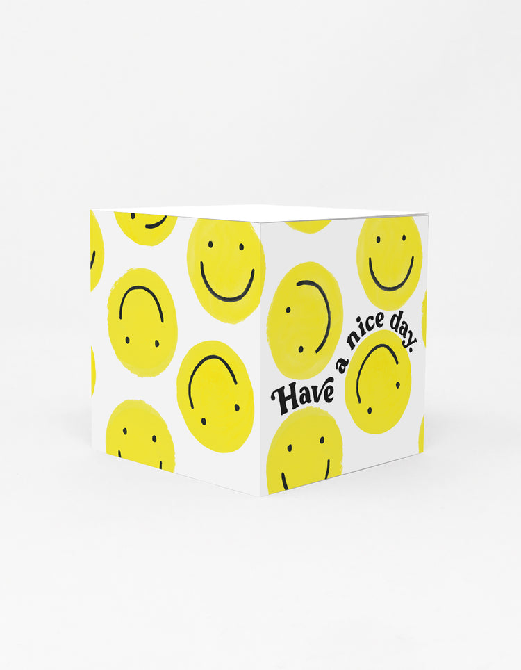 Have a Nice Day Sticky Note Cube
