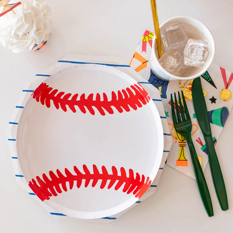 Good Sport Baseball Plate