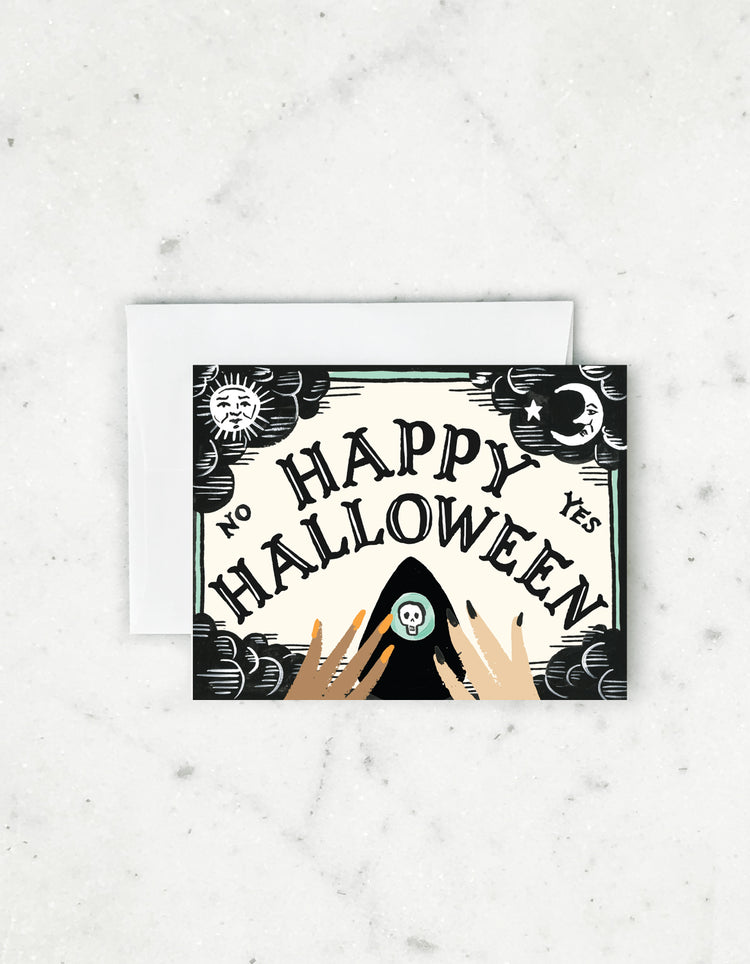Ouija Halloween Card