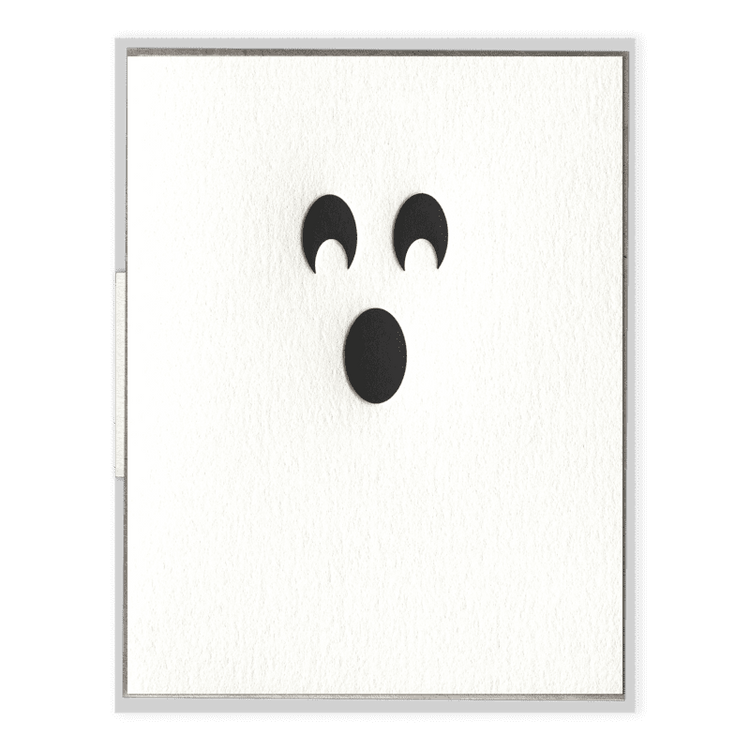 Ghost Halloween Card