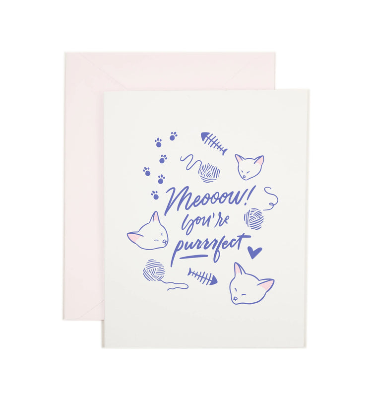 Purrrfect Love Card