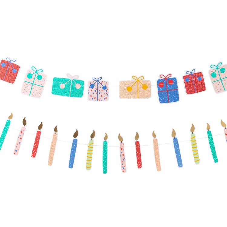 Birthday Mini Banner Set