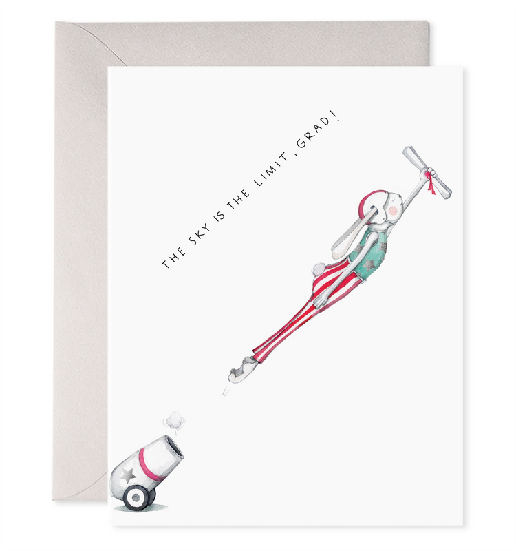 Sky's the Limit Graduation Card
