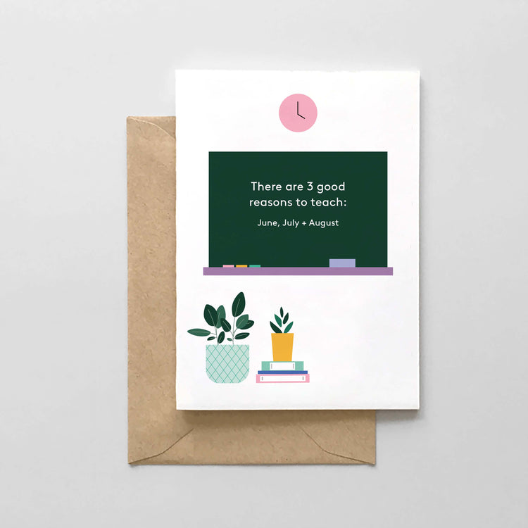 3 Reasons to Teach Card