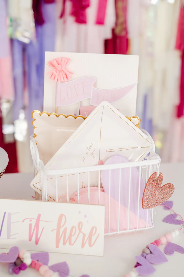 Valentine Love Notes Plate