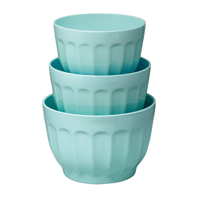 Blue Melamine Mixing Bowl
