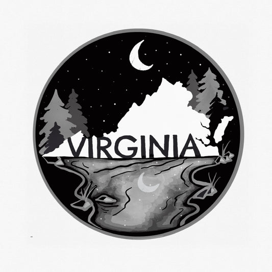 Good Night Virginia Sticker