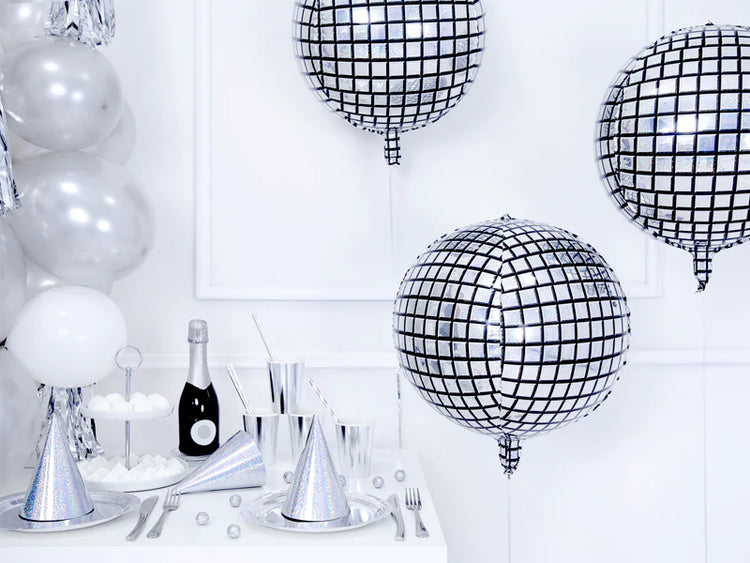 Disco Ball Foil Balloon