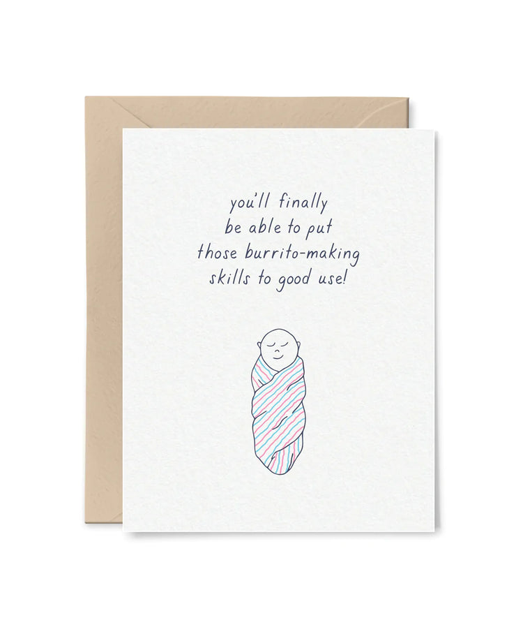 Burrito Baby Card