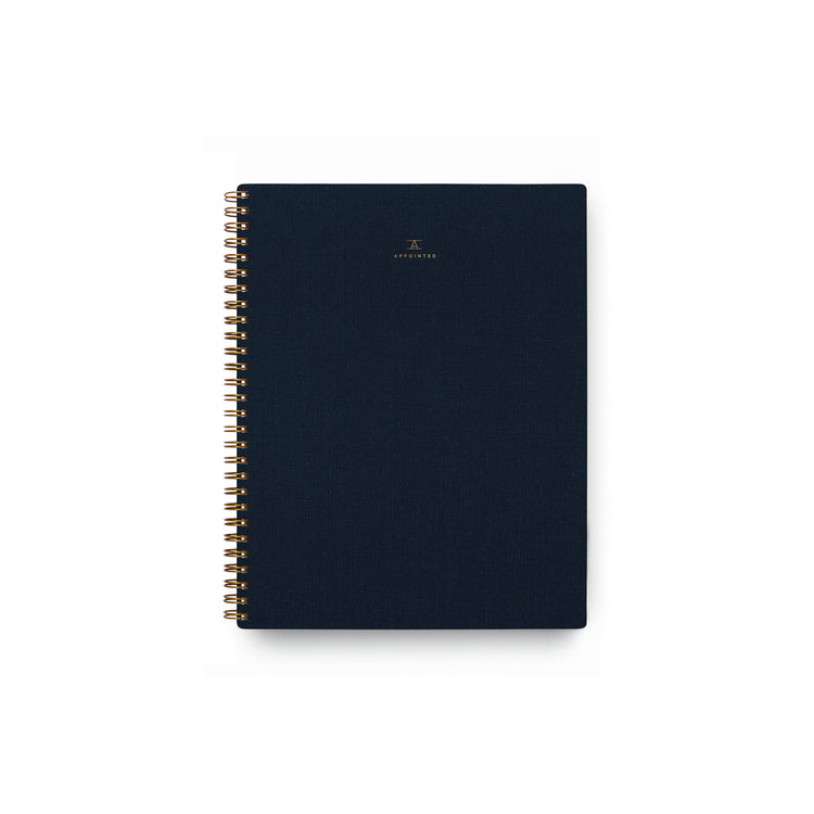 Oxford Blue Lined Notebook