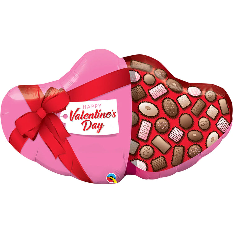 Valentine's Day Candy Box Foil Balloon