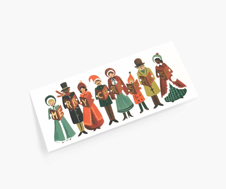 Carolers Christmas No. 10. Card