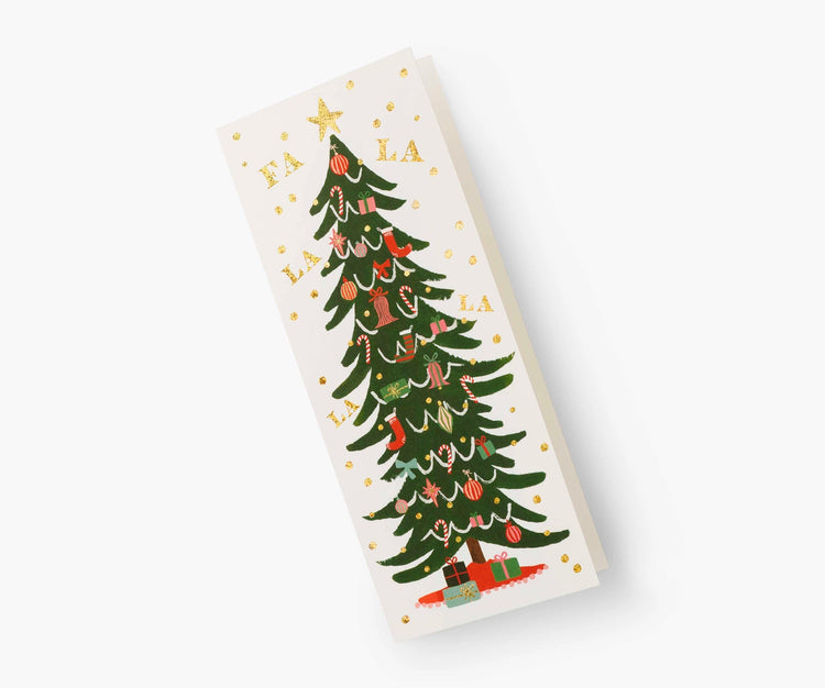 Fa La La Tree No. 10 Greeting Card