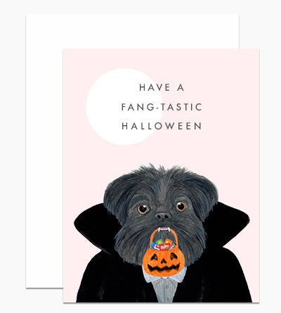 Fang-tastic Halloween Card