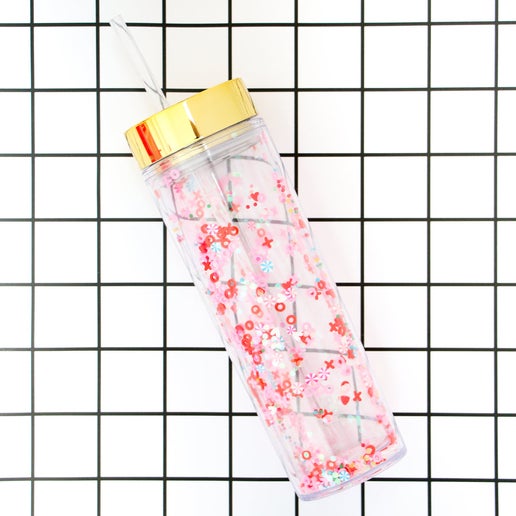 XO Confetti Tumbler