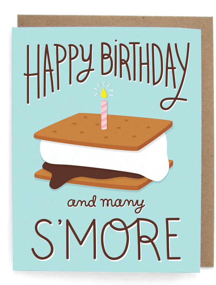 S'Mores Birthday Card