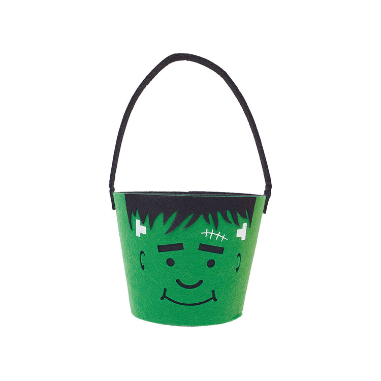 Mini Frankenstein Felt Candy Bucket