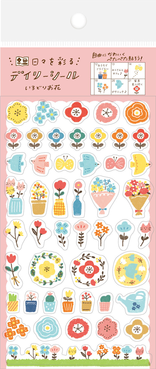 Flower Planner Stickers