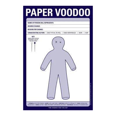 Paper Voodoo Notepad