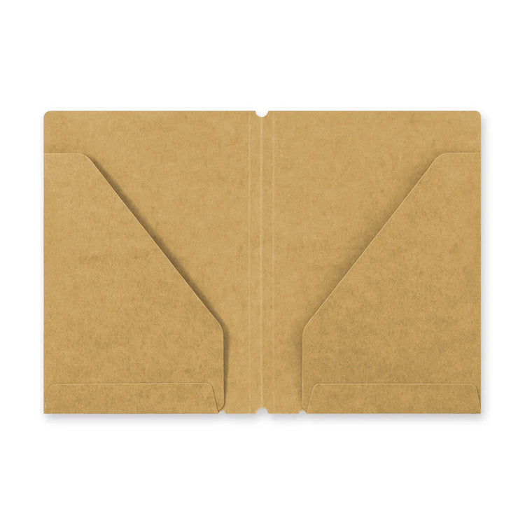 Traveler's Company Passport Size Refill - Kraft Paper Folder