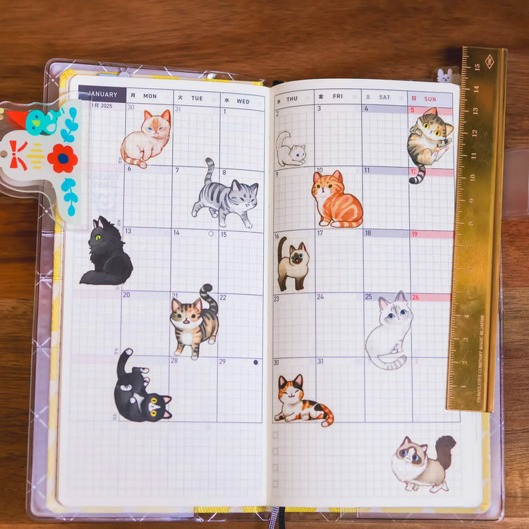 Neighborhood Cats Sticker Sheet