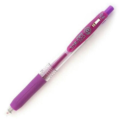 Purple Sarasa Clip Gel Pen