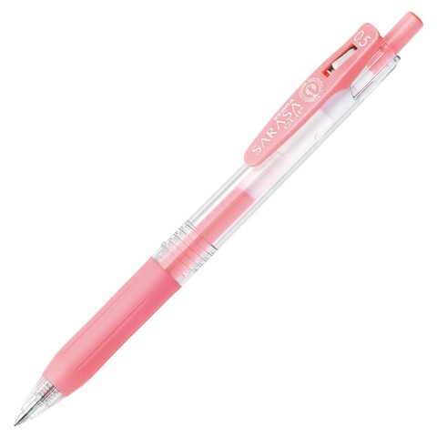 Milk Red Sarasa Clip Gel Pen