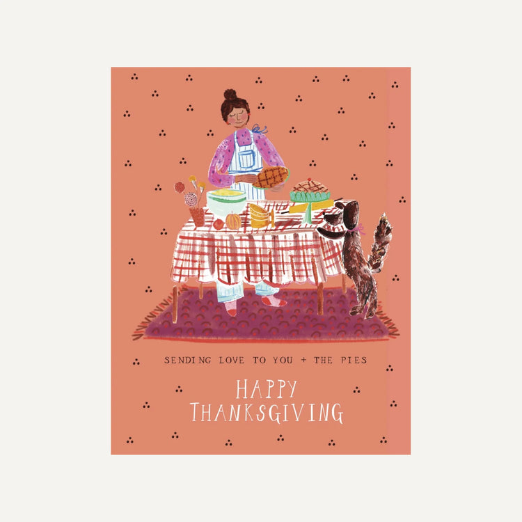 Sending Love to You Thanksgiving Card