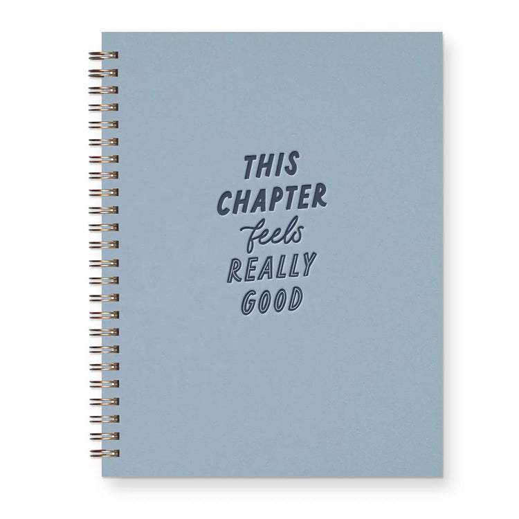 This Chapter Feels Really Good Journal: Lined Notebook