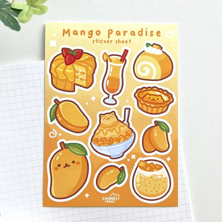Mango Paradise Sticker Sheet