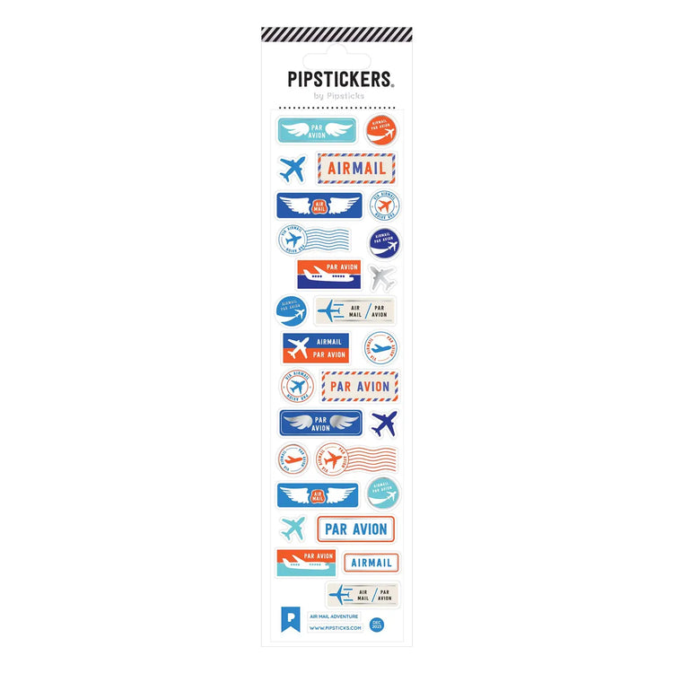 Air Mail Adventure Stickers