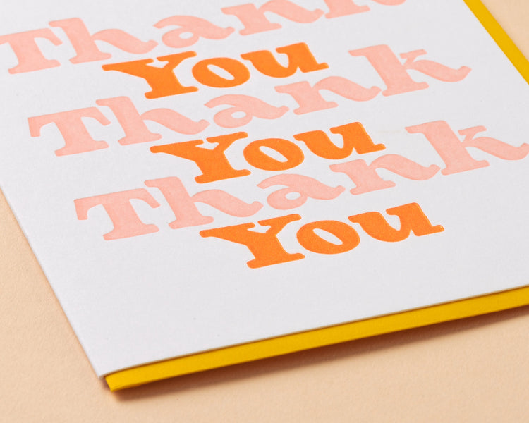 Thank You Greeting Card