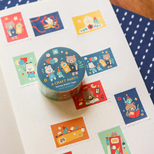 A Craft Party Stamp Washi Tape