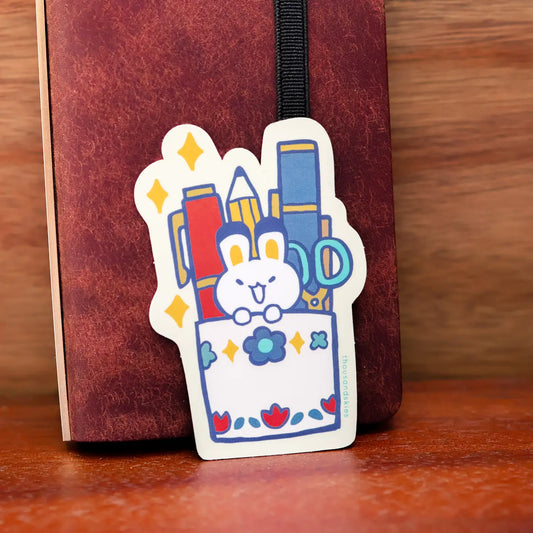 Pen Holder Holographic Sticker
