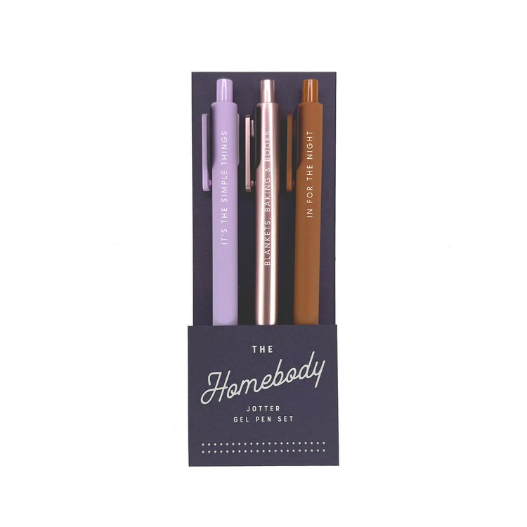 Homebody Jotter Pen Set