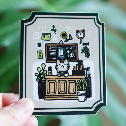 Stationery Store Sticker