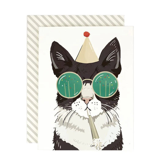 Party Cat Birthday Card