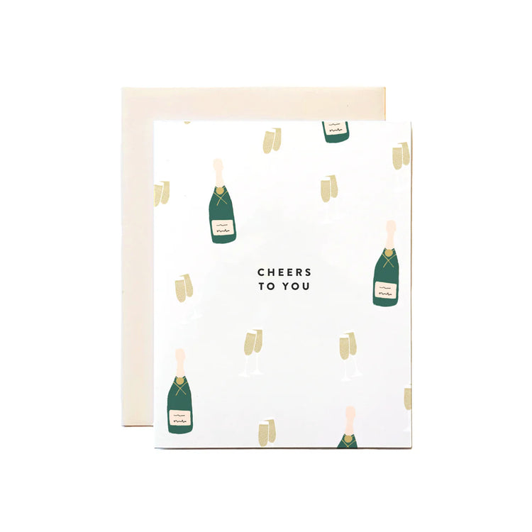 Cheers to You Greeting Card