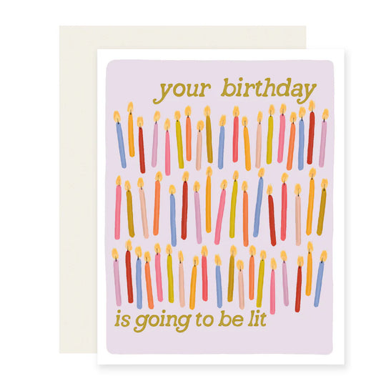 Lit - Birthday Card