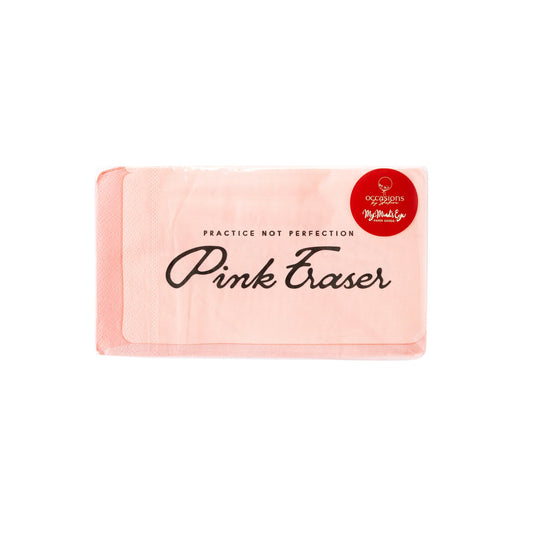Pink Eraser Paper Napkins
