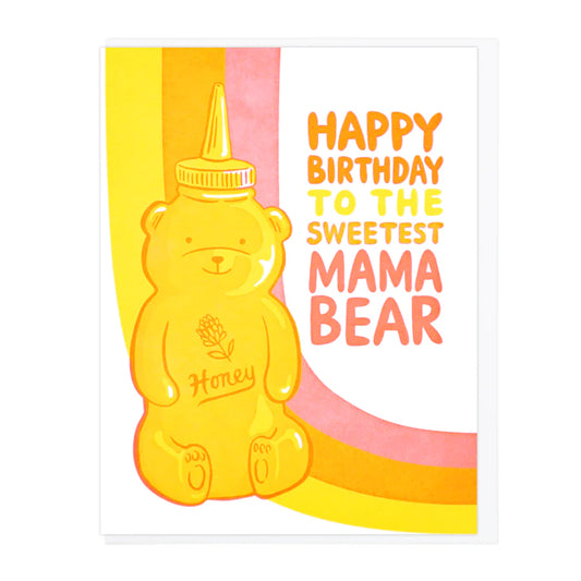 Sweetest Mama Bear Greeting Card