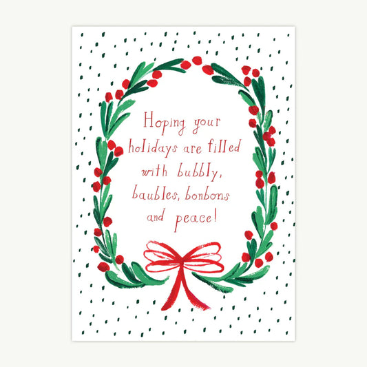 Bubbly & Bon Bons Card