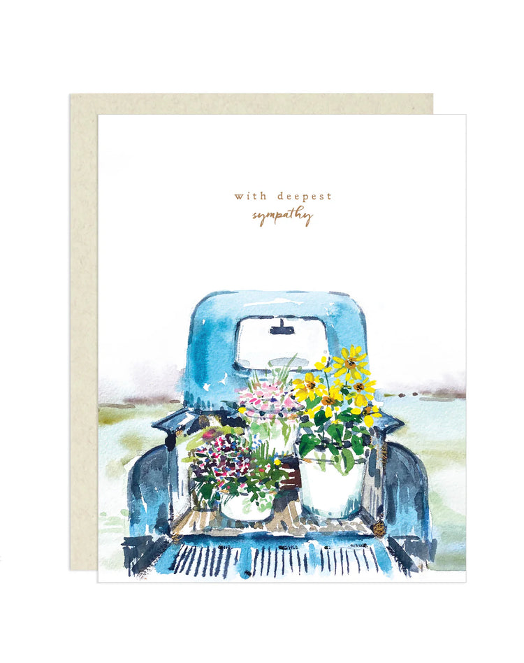 With Deepest Sympathy Greeting Card