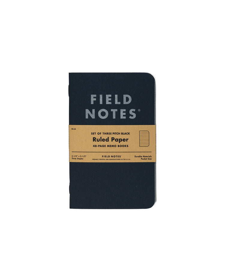 Pitch Black Memo Book