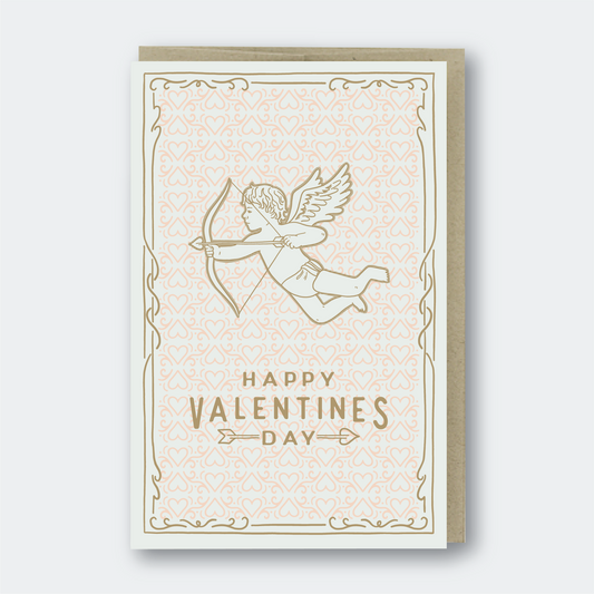 Cupid Valentines Day Greeting Card