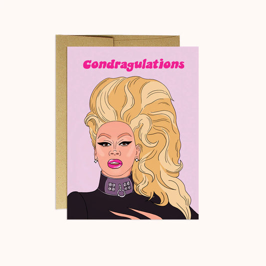 Con-dragulations Greeting Card