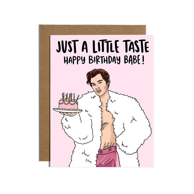 Harry Cake Birthday Card