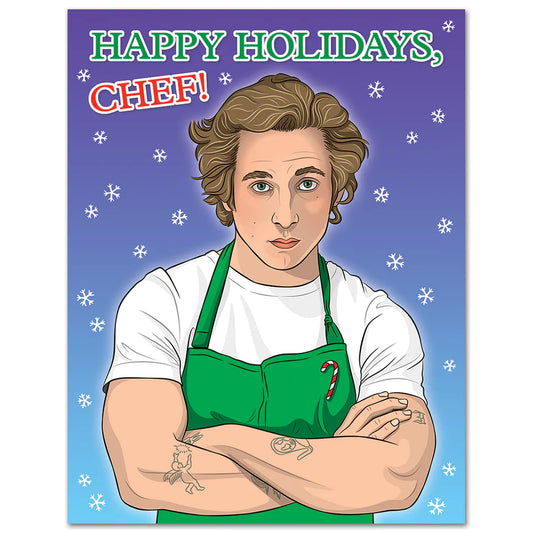 Merry Christmas Chef Card