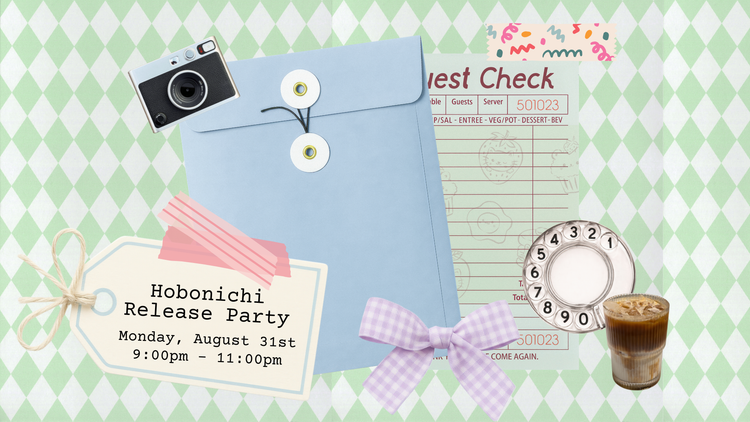 Hobonichi 2027 Release Party RSVP